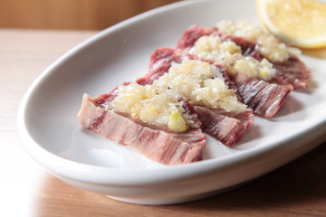 raw beef