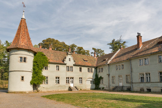 Schonborn Palace in Chynadiyovo, Ukraine.