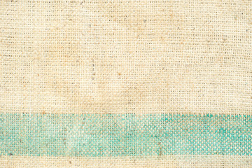 Fototapeta premium Closeup old sackcloth texture material for your background