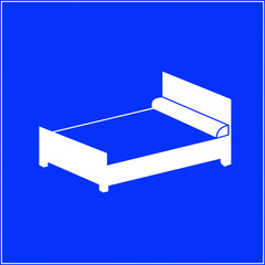 Panneau indication hôtel