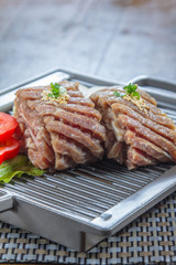 raw beef