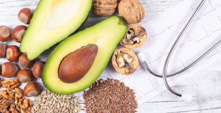 Sources of omega 3 fatty acids contained in the food.