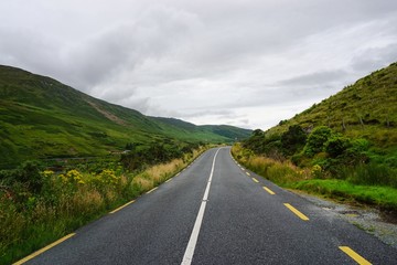 Landstraßen in Irland