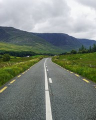 Landstraßen in Irland
