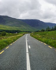 Landstraßen in Irland