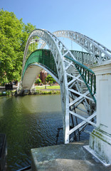 Bedford UK suspension bridge