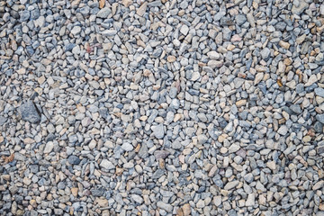 Pebble floor texture, top view.