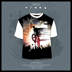T-shirt, vector