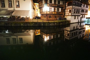 Straßburg bei Nacht