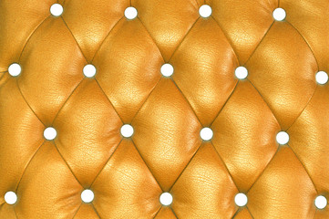 luxury gold button leather background