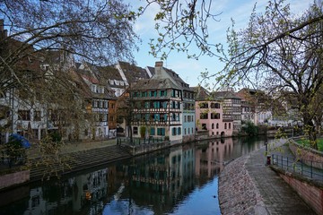 Fototapeta na wymiar historische Altstadt von Staßburg