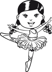 ballerina tanzen freude mädchen