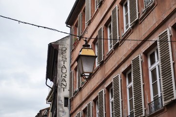 Fototapeta na wymiar in Straßburgs historischer Altstadt
