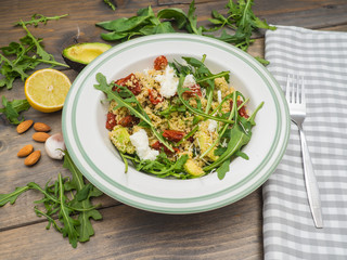 Healthy couscous salad