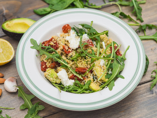 Healthy couscous salad