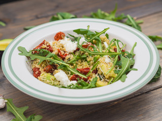 Healthy couscous salad