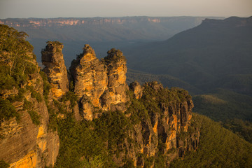 Drei Schwestern, Blue Mountains NSW, Australien