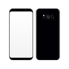 Concept Realistic smartphone.