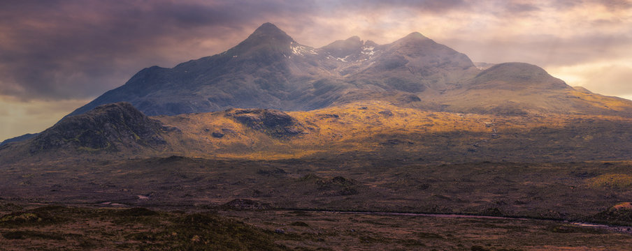 Cuillin Hills Auf Der Isle Of Skye