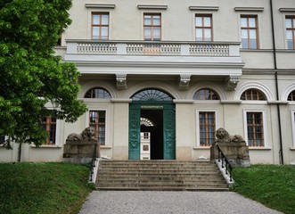 Fototapeta na wymiar Schloss in Weimar Thüringen