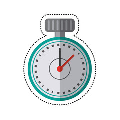 cartoon chronometer time sport tool vector illustration eps 10