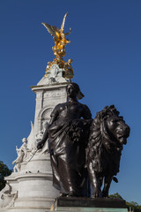 The Victoria Memorial is a monument to Queen Victoria, located at the end of The Mall in London,