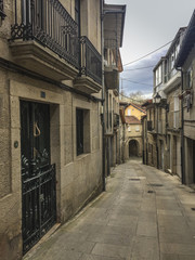 Fototapeta na wymiar Allariz old town, Galicia, Spain,