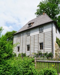 Fototapeta na wymiar Gartenhaus in Weimar