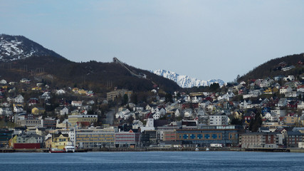 Fototapeta na wymiar Hurtigruten