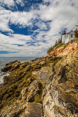 Fototapeta na wymiar Bass Harbor Lighthouse, Acadia National Park, Maine, USA