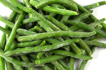 Frozen cut green beans vegetable