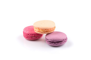 Colorful homemade macaroons