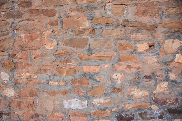 Orange Stone with Mortar