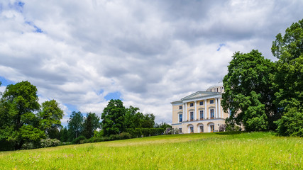Russia. Pavlovsk Park in early June 2016. A natural landscape. 