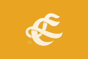 Letter CL Monogram Logo