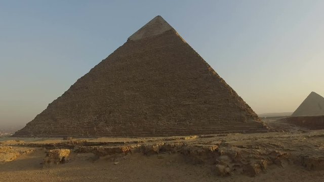 Pyramid of Khafre, second largest known pyramid in Egypt