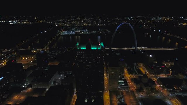 Aerial Missouri St Louis September 2016 4K