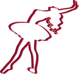 ballerina 3d design ballett