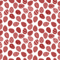 two tone easter egg seamless background
