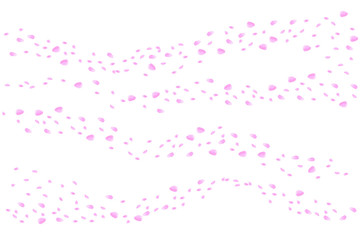 風に舞う花びら