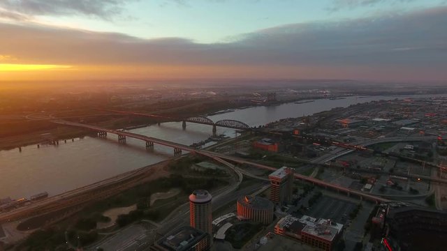 Aerial Missouri St Louis September 2016 4K