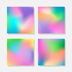 Blurred abstract colorful backgrounds