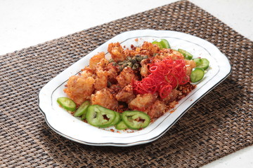 deep fried chicken
