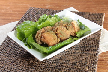 deep fried chicken