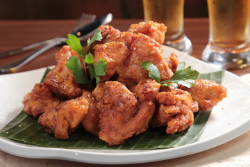 deep fried chicken