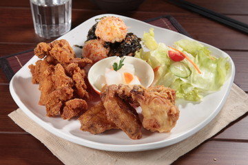 deep fried chicken