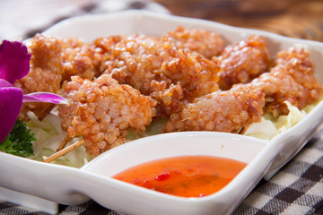 deep fried chicken