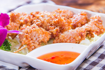 deep fried chicken