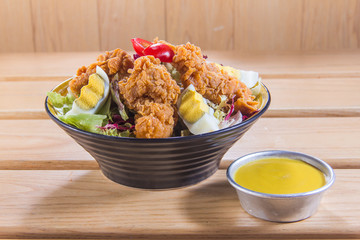 deep fried chicken