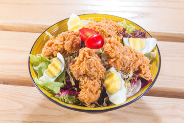 deep fried chicken
